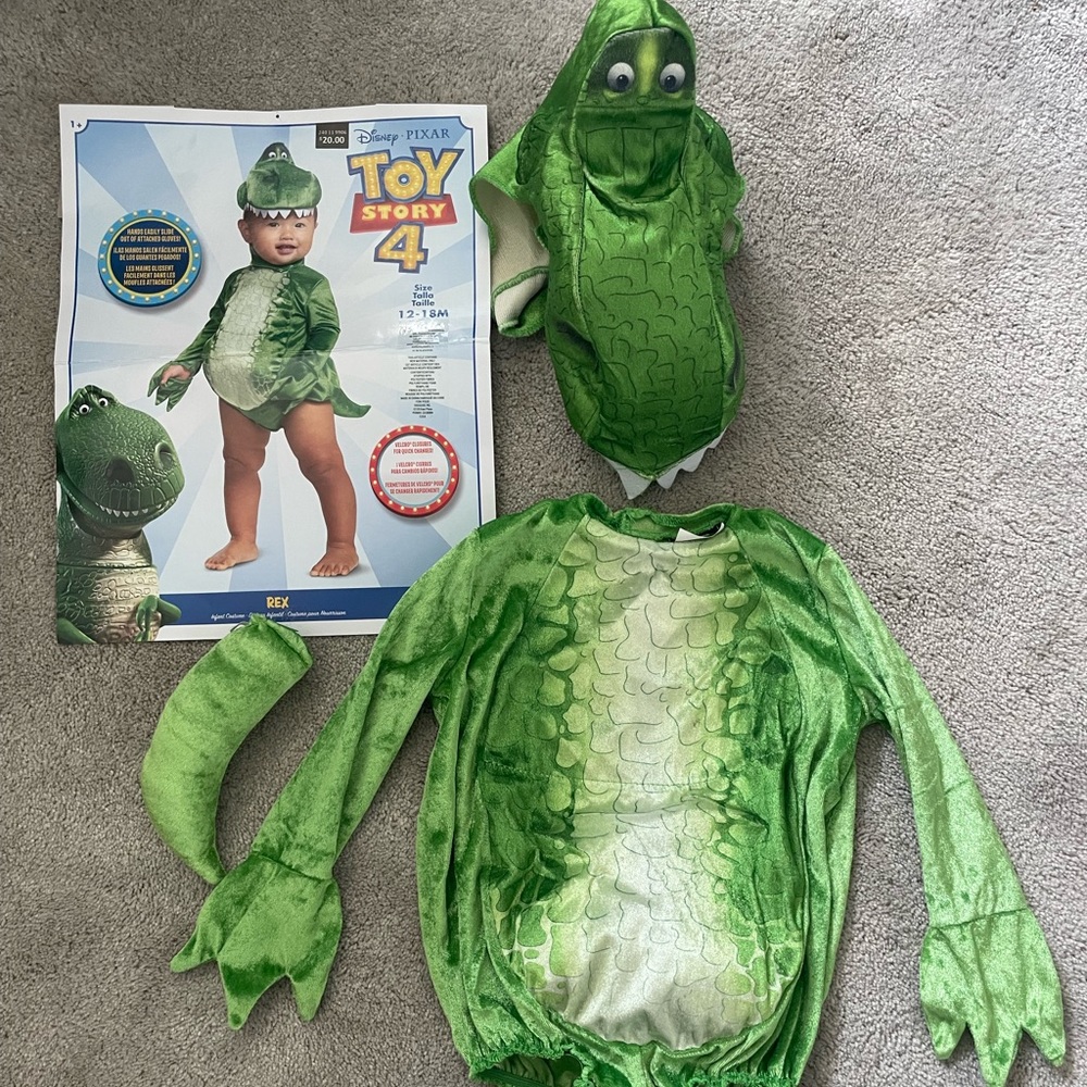 Toy Story Rex Costume